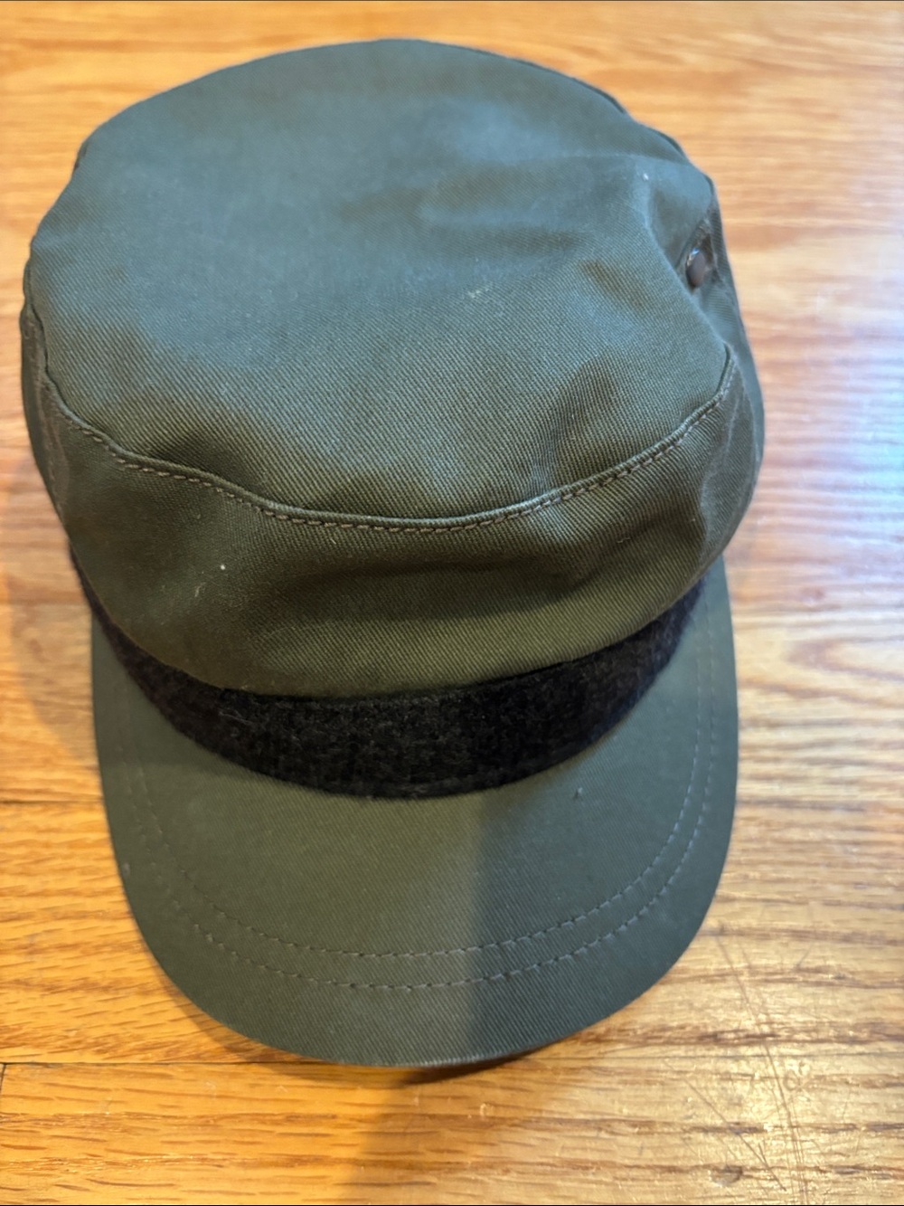 Burton M/L Olive Green Field Cap with Black Trim